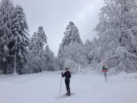 Ski de fond à La Bourboule (31 Janvier 2015)